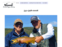 Tablet Screenshot of centraloregonfishing.com